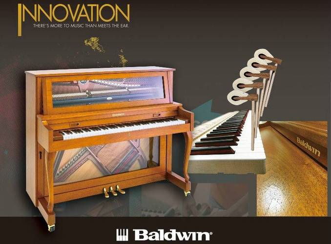 鲍德温钢琴累计,销往欧美,亚洲等32个国家,制造销售了200万台各式钢琴