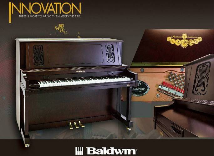 鲍德温钢琴累计,销往欧美,亚洲等32个国家,制造销售了200万台各式钢琴